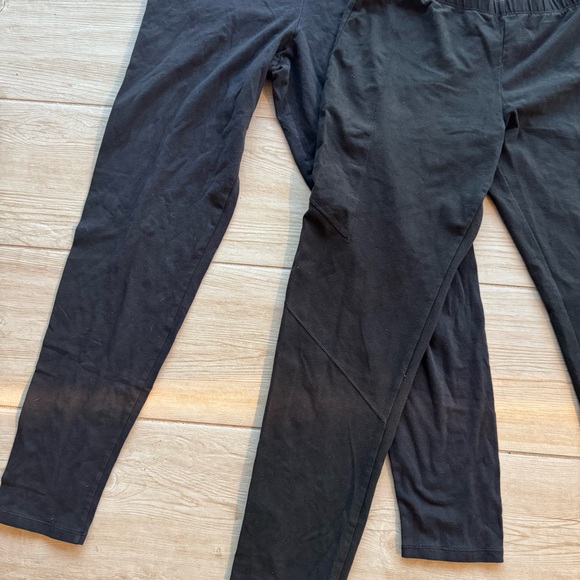 Victoria's Secret Pink Black Leggings Bundle Large - Picture 3 of 6